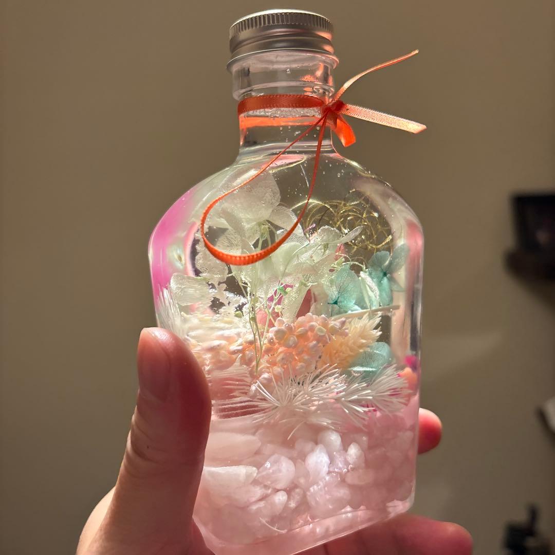 恋が実る？ローズクオーツたんのパワーハーバリウムたん！かわいい！