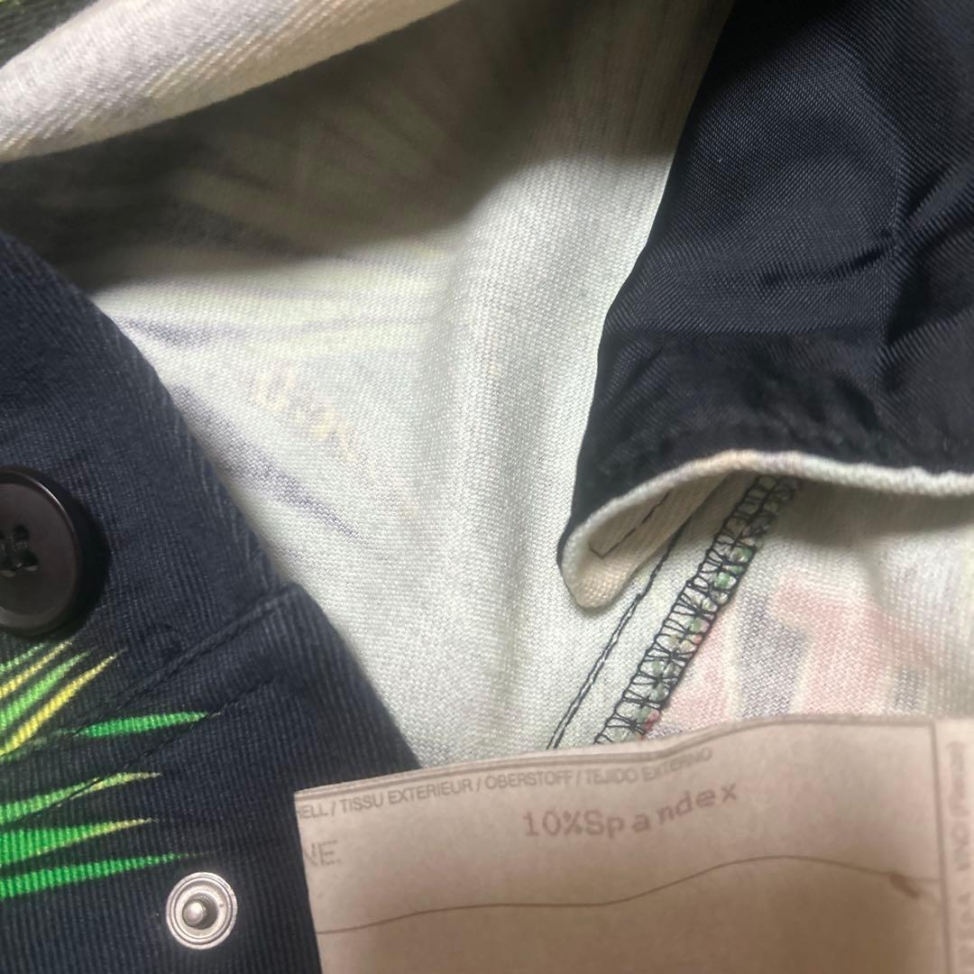 ジャングル　ターザン　柄 シャツ　 ジャケット　Versace ヴェルサーチ