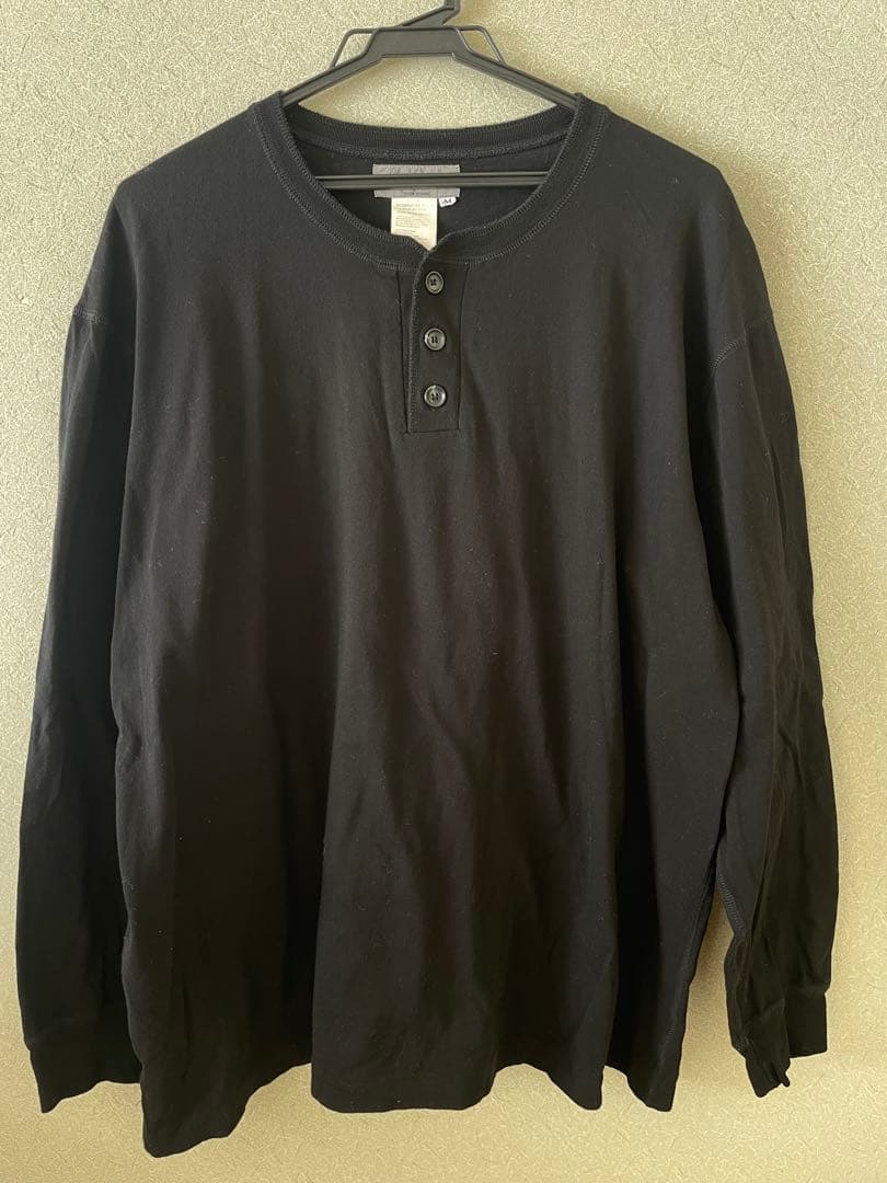 Yohji Yamamoto POUR HOMME ヘンリーネックカットソー M