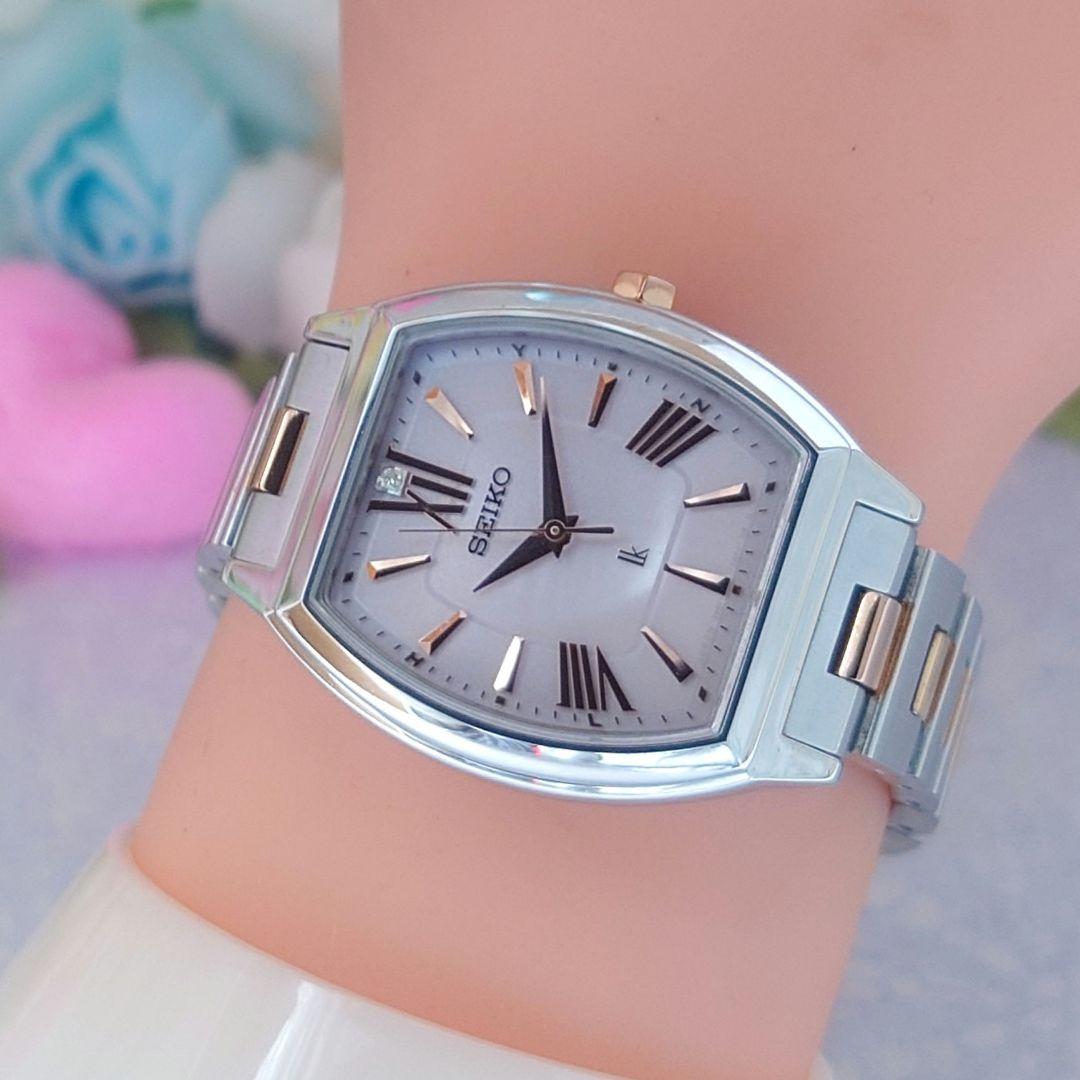 値下げ中❗セイコーLUKIA SEIKOルキア 3B51-0AM0電波ソーラー