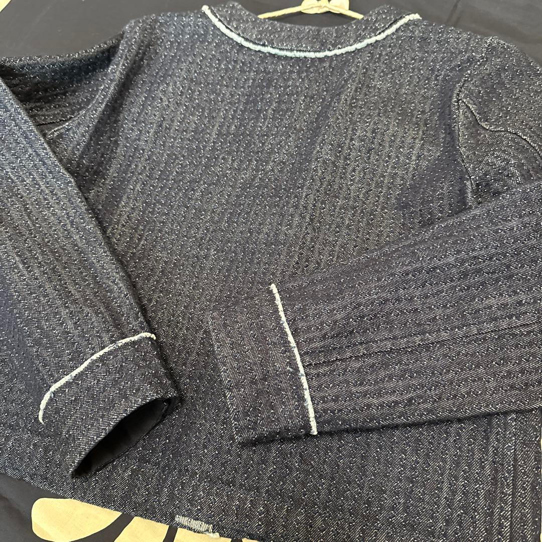 パラスパレス 新品未使用インディゴジャケット 2024年12月購入 サイズ0