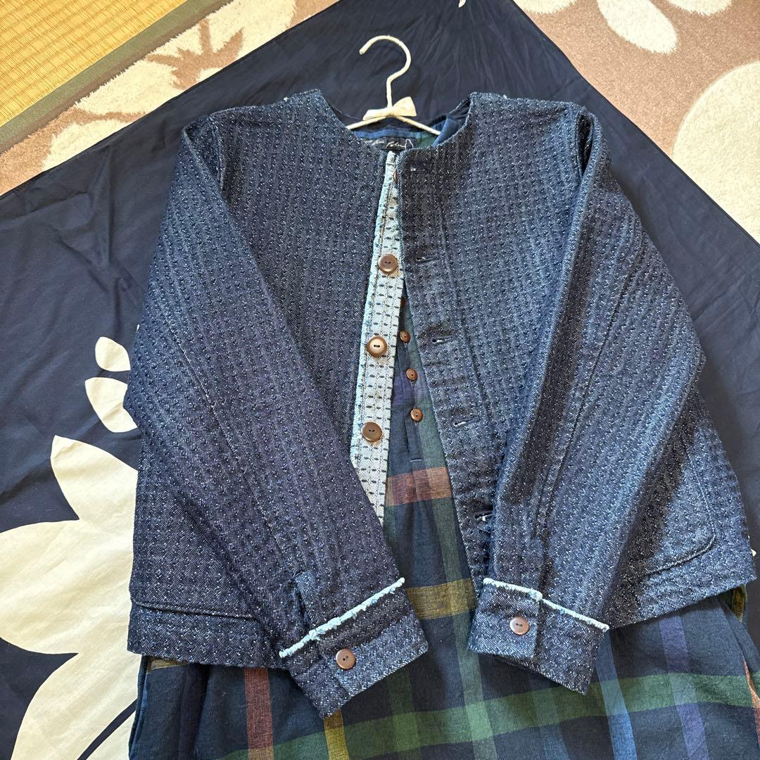 パラスパレス 新品未使用インディゴジャケット 2024年12月購入 サイズ0