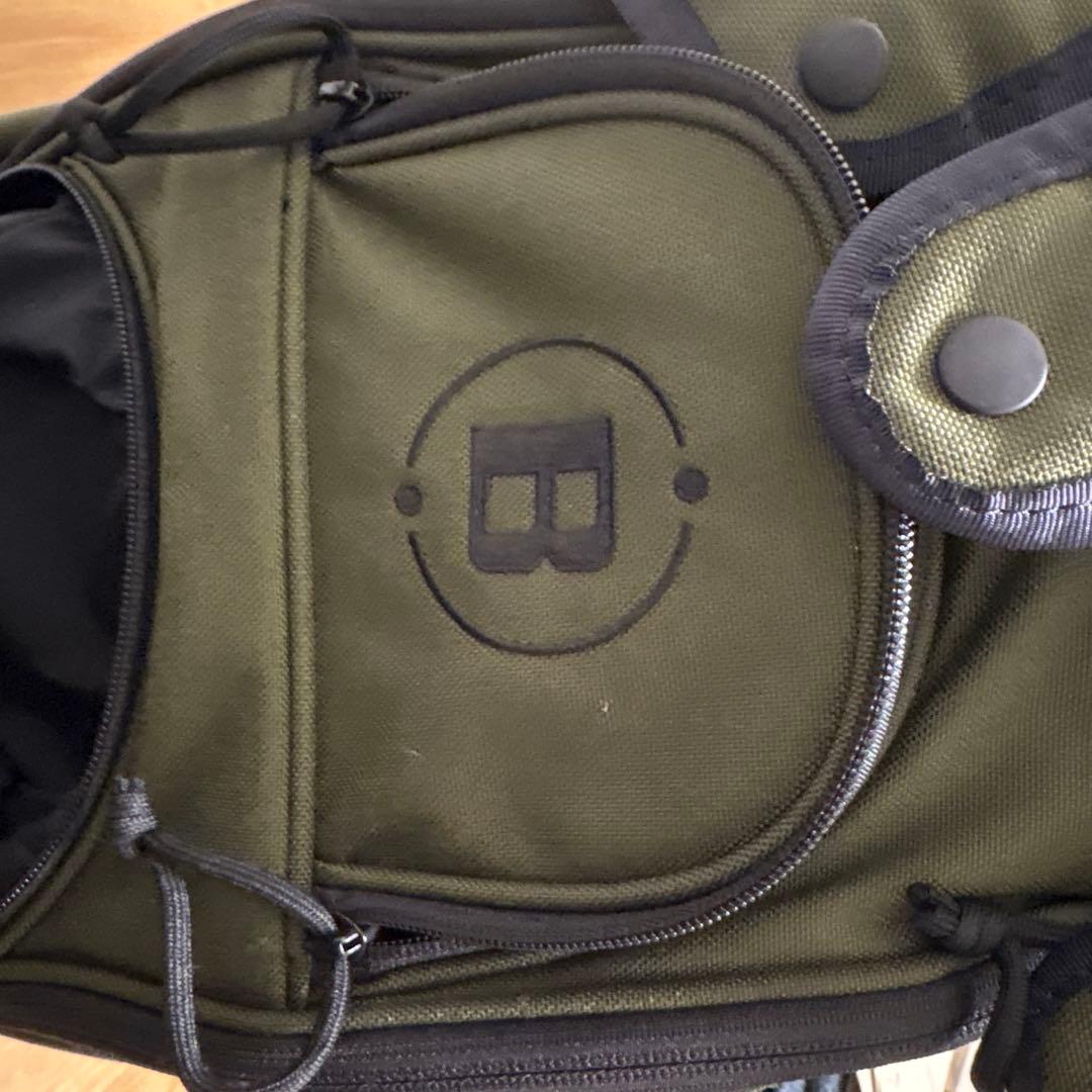 美品　BRIEFING CR5 オリーブグリーン