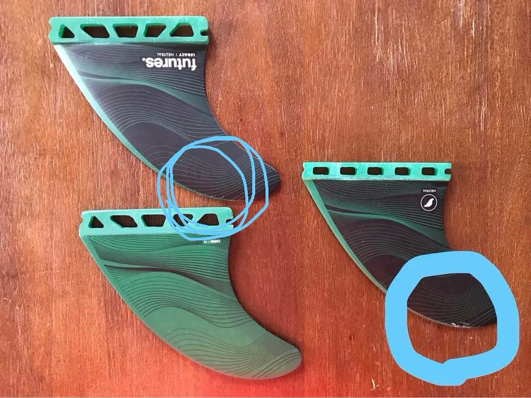 たもっちゃん FUTURES FIN F8 Legacy Large