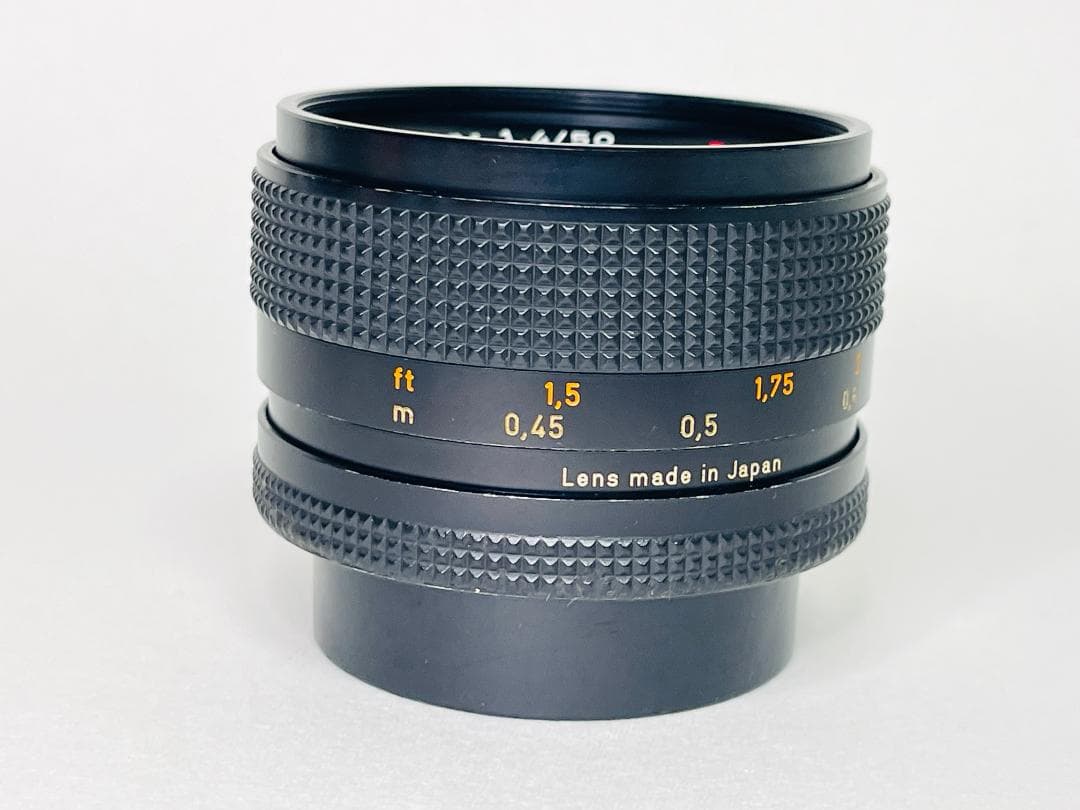 Carl Zeiss Planar T* 50mm F1.4 AEJ ヤシコン