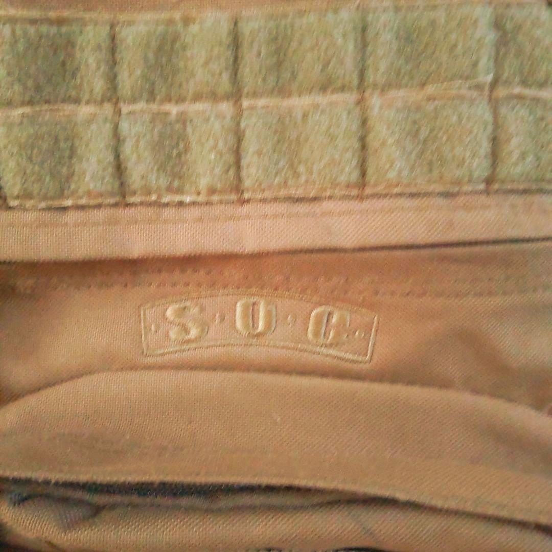 米海兵隊放出品/SOCミリタリーバックパック カラー/コヨ−テ