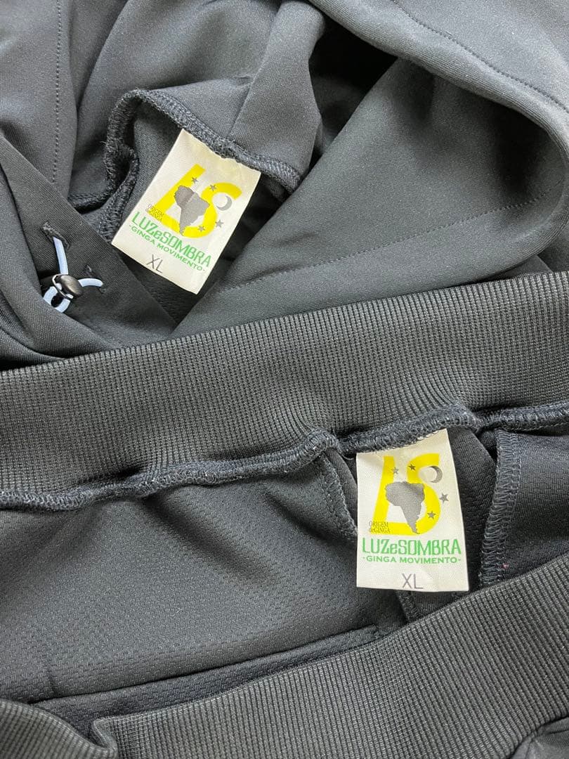 TWM LUZeSOMBRA ブラックスエット上下セット　XLサイズ