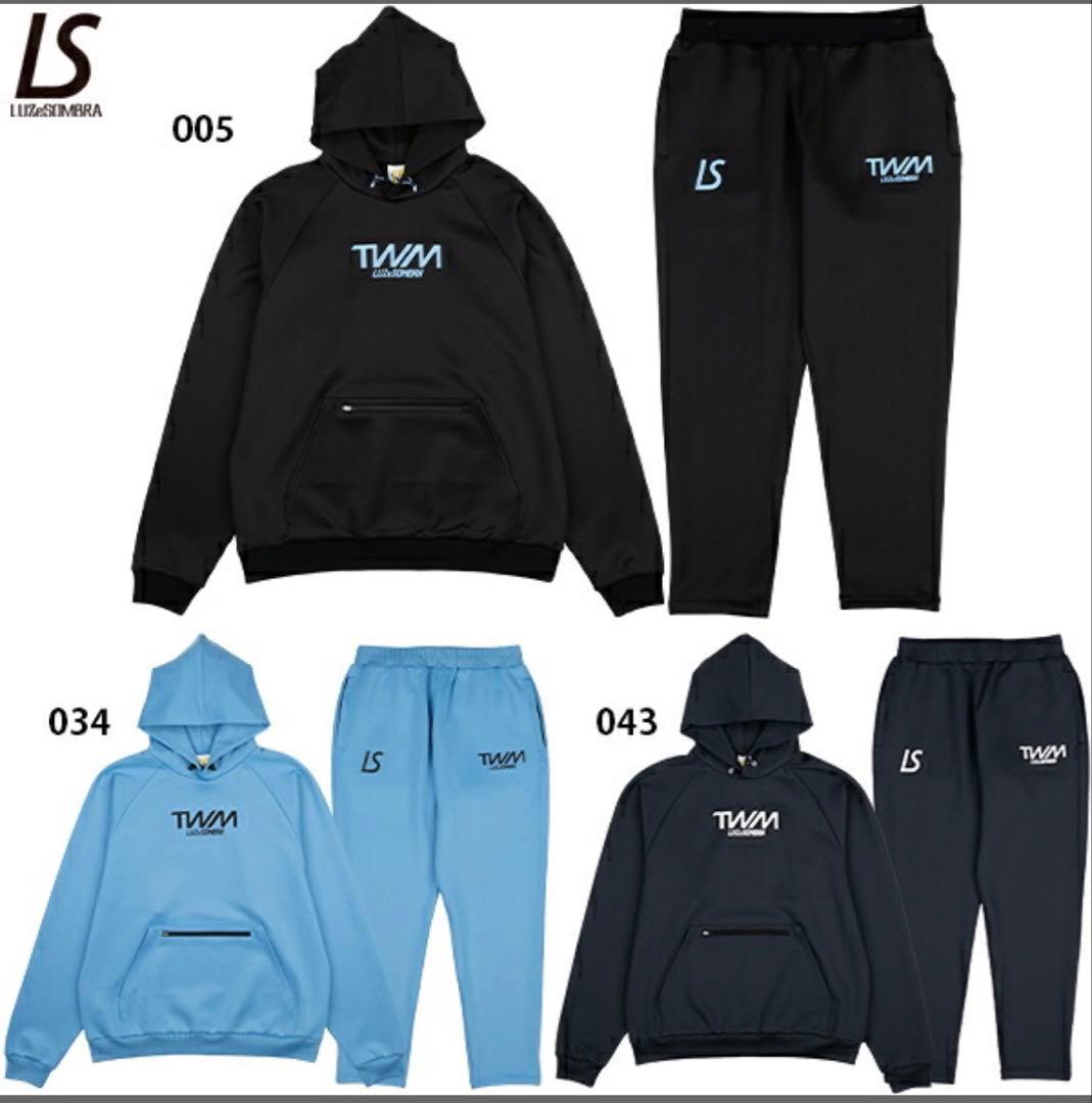 TWM LUZeSOMBRA ブラックスエット上下セット　XLサイズ