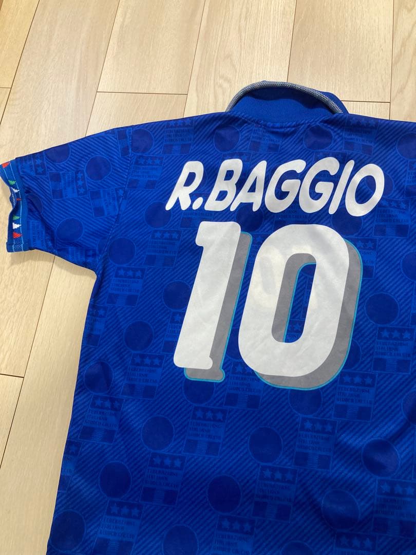 千*い様 ［超希少✨］1994年　イタリア代表ユニ　ロベルト・バッジョ　旧ディア