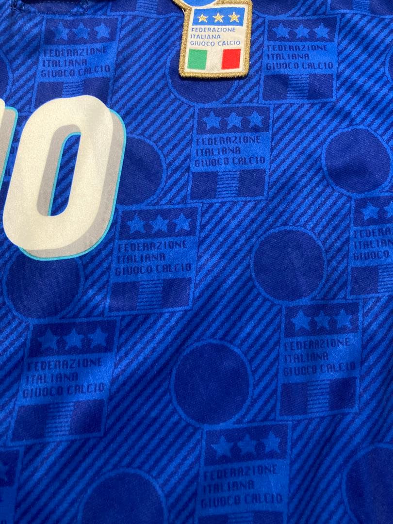 千*い様 ［超希少✨］1994年　イタリア代表ユニ　ロベルト・バッジョ　旧ディア