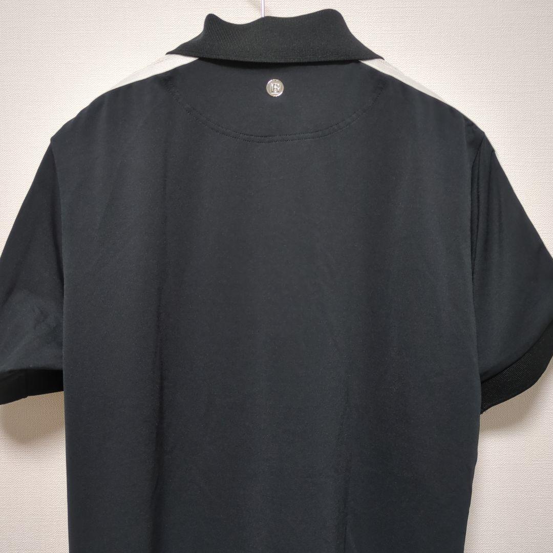 BRIEFING ブリーフィング 半袖 ポロシャツ メンズ ブラック