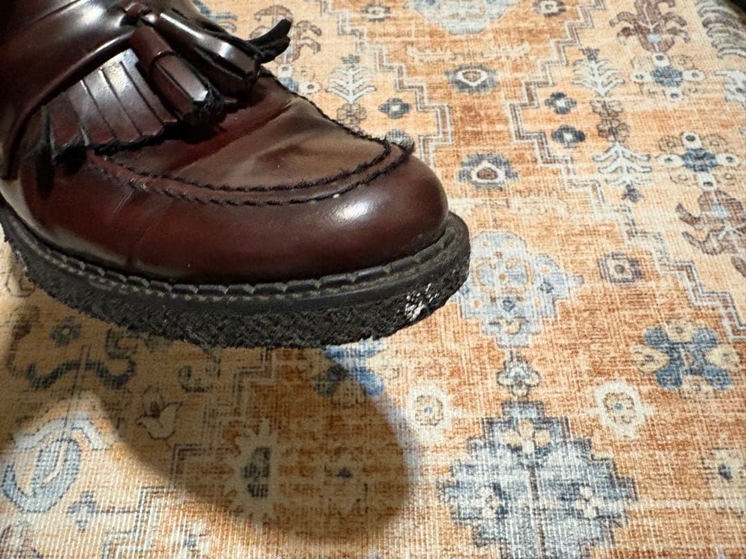 Fred Perry x e Cox タッセルローファー 26cm