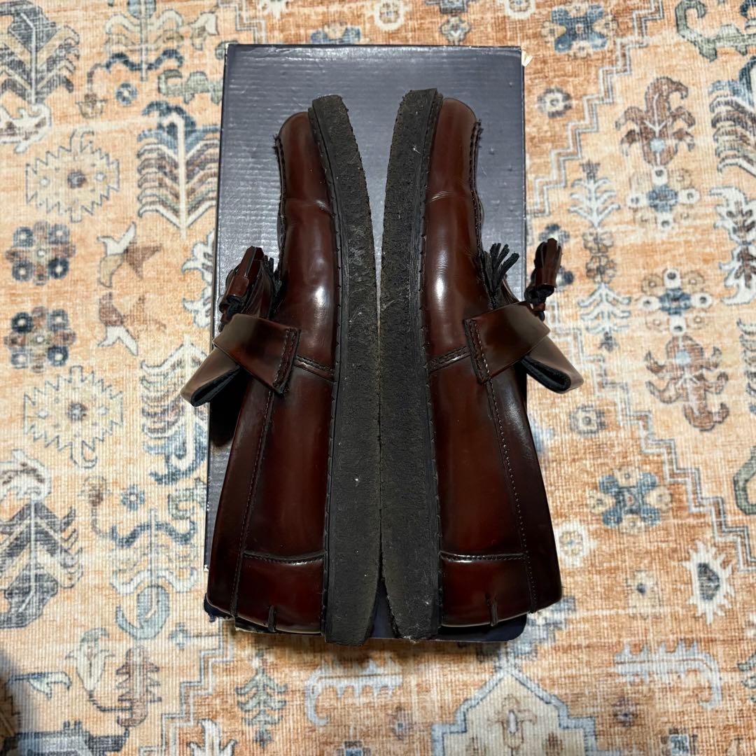 Fred Perry x e Cox タッセルローファー 26cm