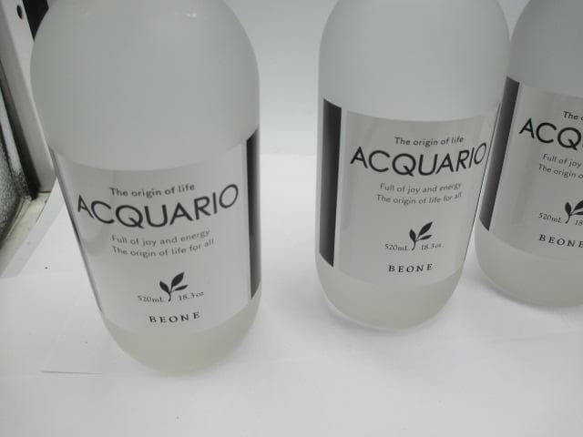 未開封　3本セット、ビーワン アクアーリオ 520ml