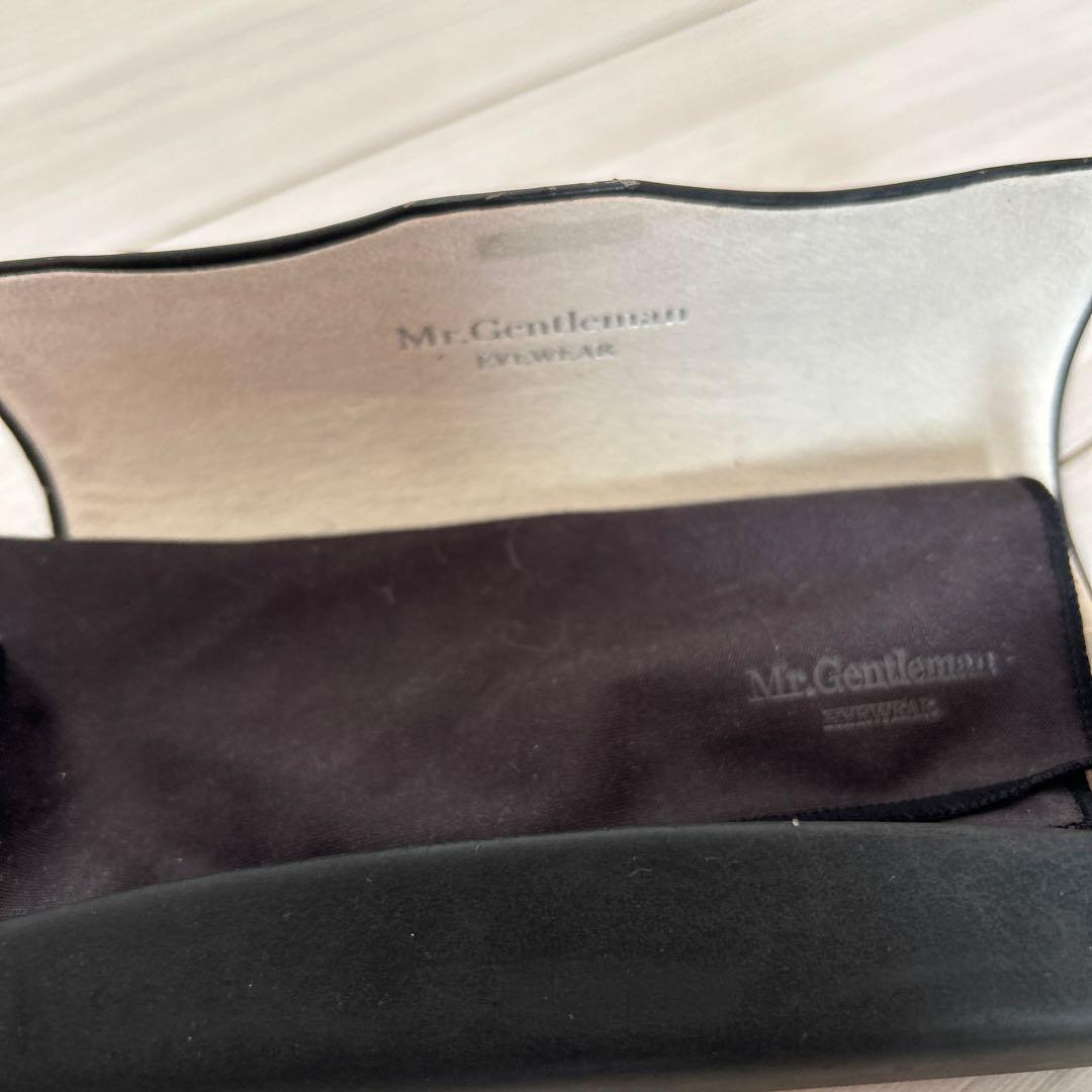 Mr.Gentleman ブラック サングラス メガネ ケース付き