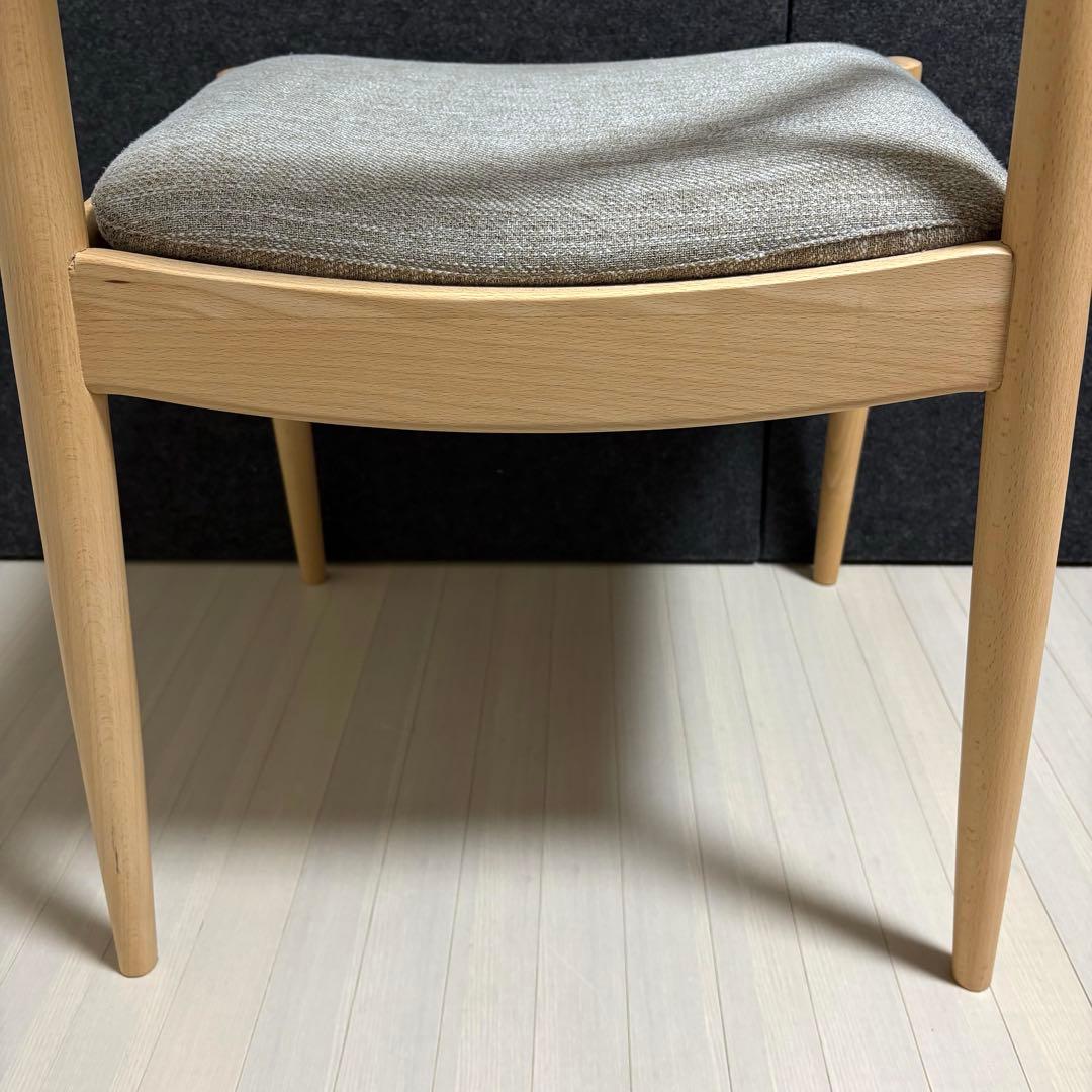 ニトリ　Nコレクション　C-01D　ダイニングチェア　北欧　天然木　ビーチ材