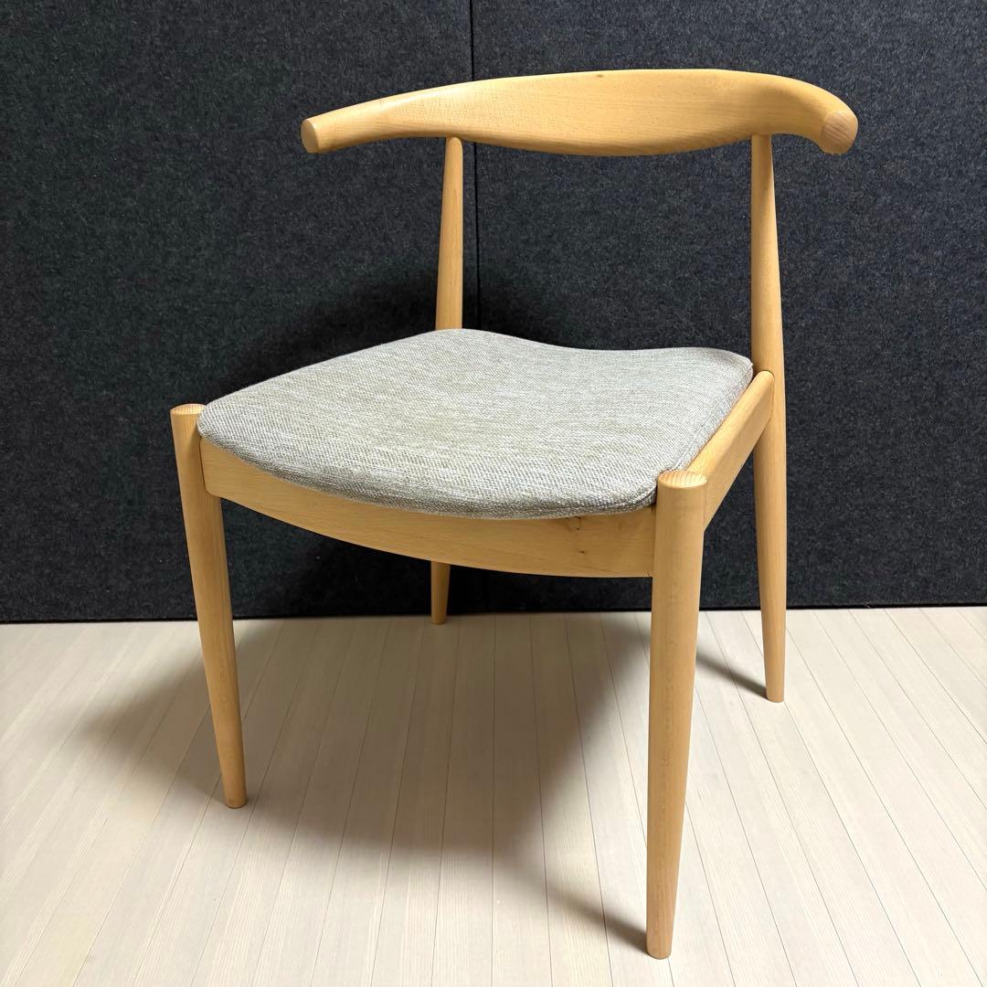 ニトリ　Nコレクション　C-01D　ダイニングチェア　北欧　天然木　ビーチ材