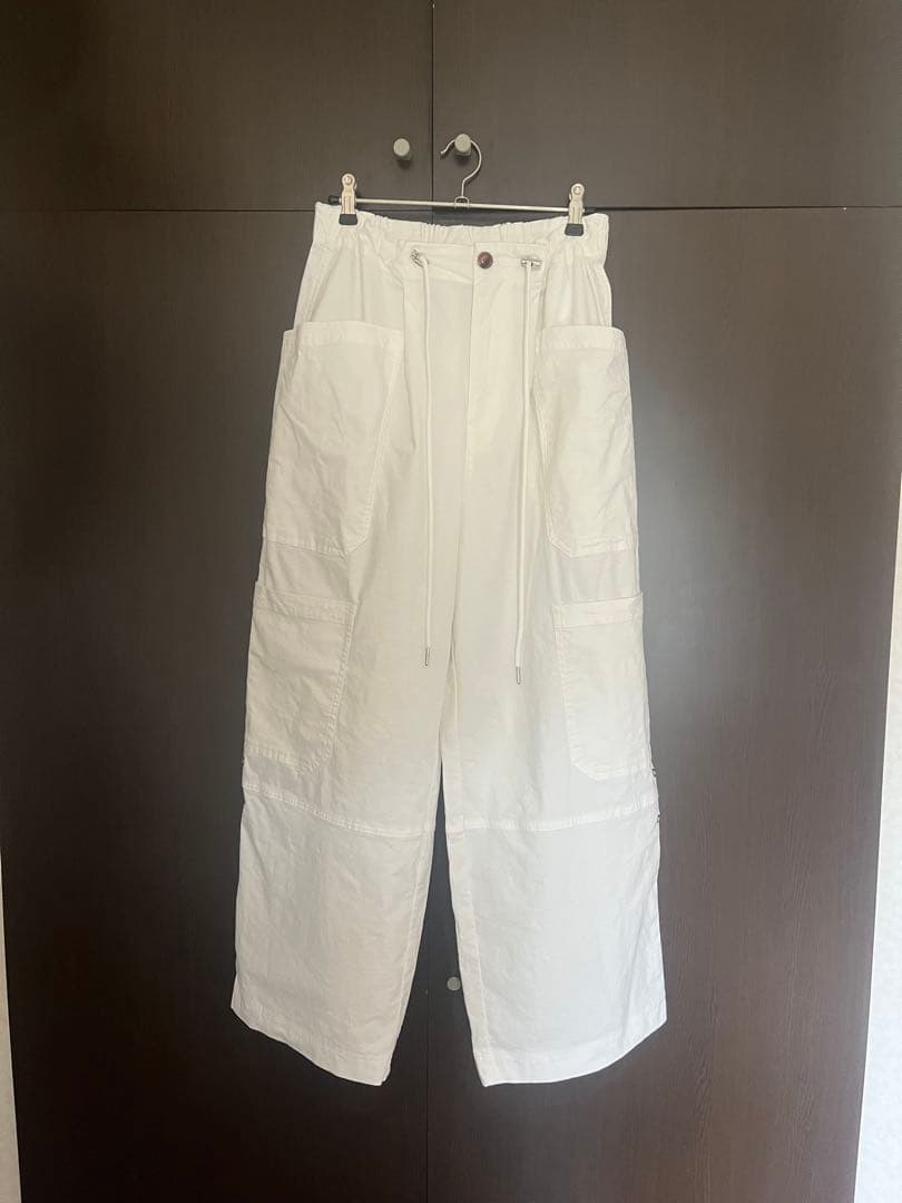 今季　美品　searoomlynn♡ ポケットワークwashボリュームパンツ