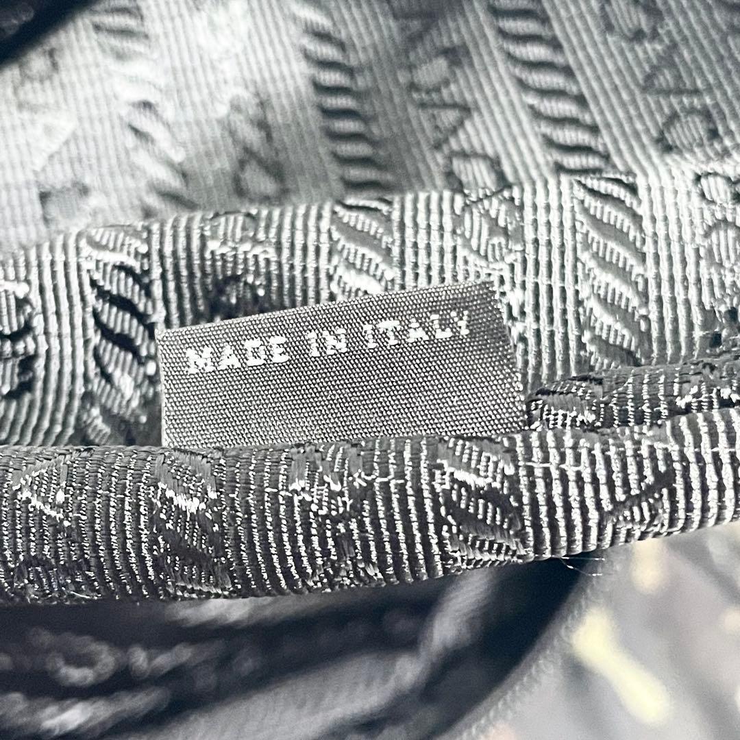 プラダ トートバッグ ナイロン サフィアーノレザー カモフラ 迷彩 大容量 A4