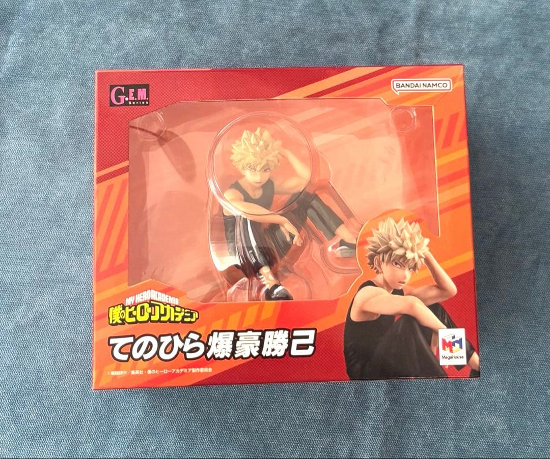 てのひら　爆豪勝己　フィギュア　ヒロアカ