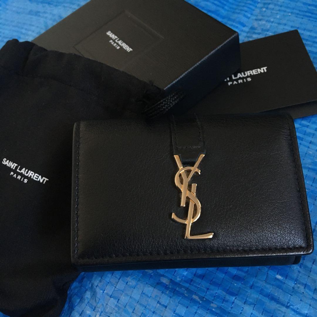 美品⬛︎イヴサンローラン⬛︎キーケース⬛︎ブラック⬛︎ゴールド⬛︎レザー⬛︎YSL⬛︎6連