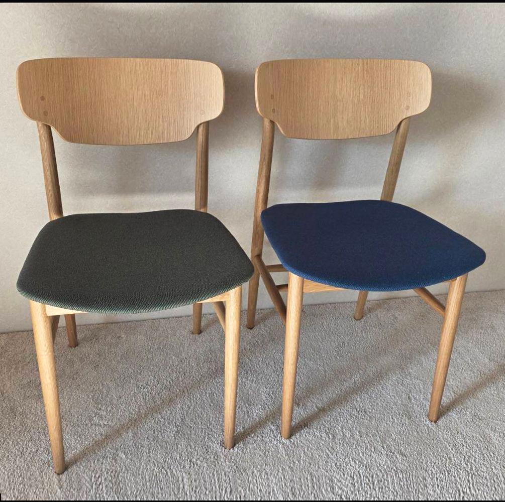 【美品】ACTUS・マルニ木工AOYAMA（アオヤマ）サイドチェア・2脚セット