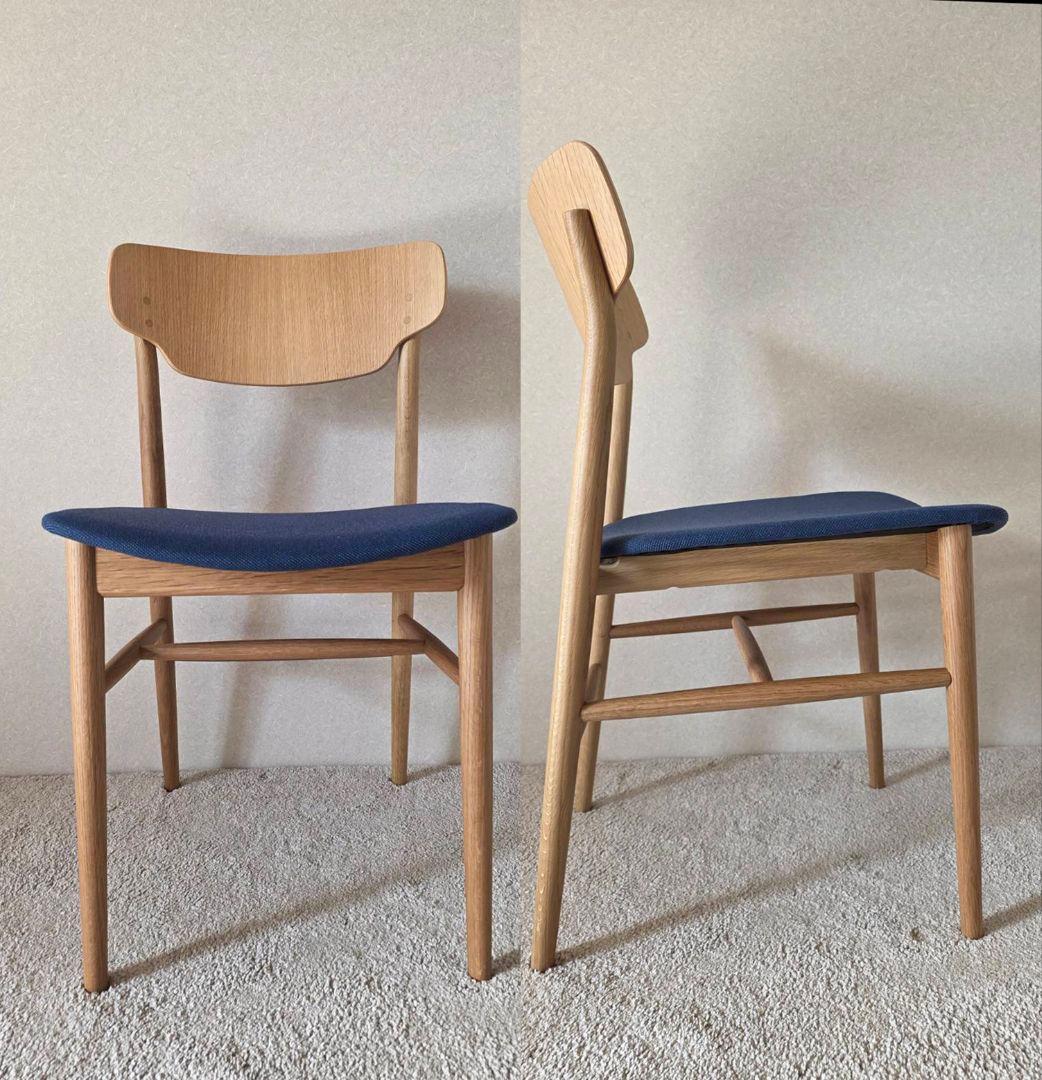 【美品】ACTUS・マルニ木工AOYAMA（アオヤマ）サイドチェア・2脚セット