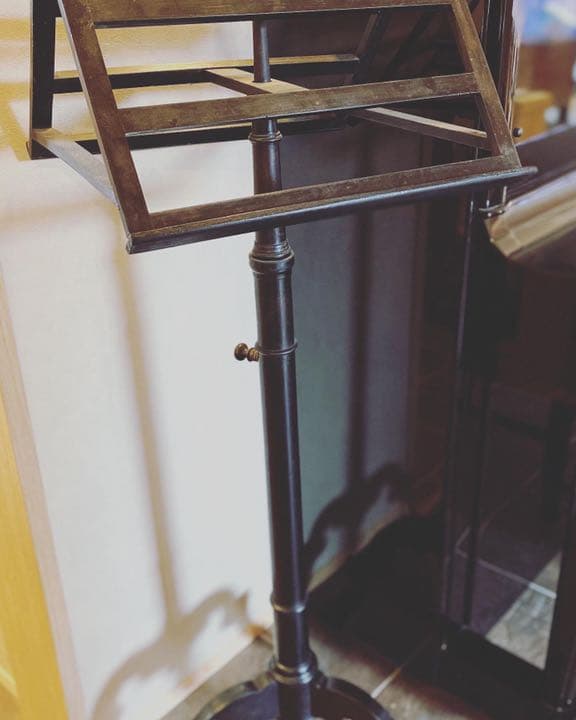 譜面台　聖書台　木製