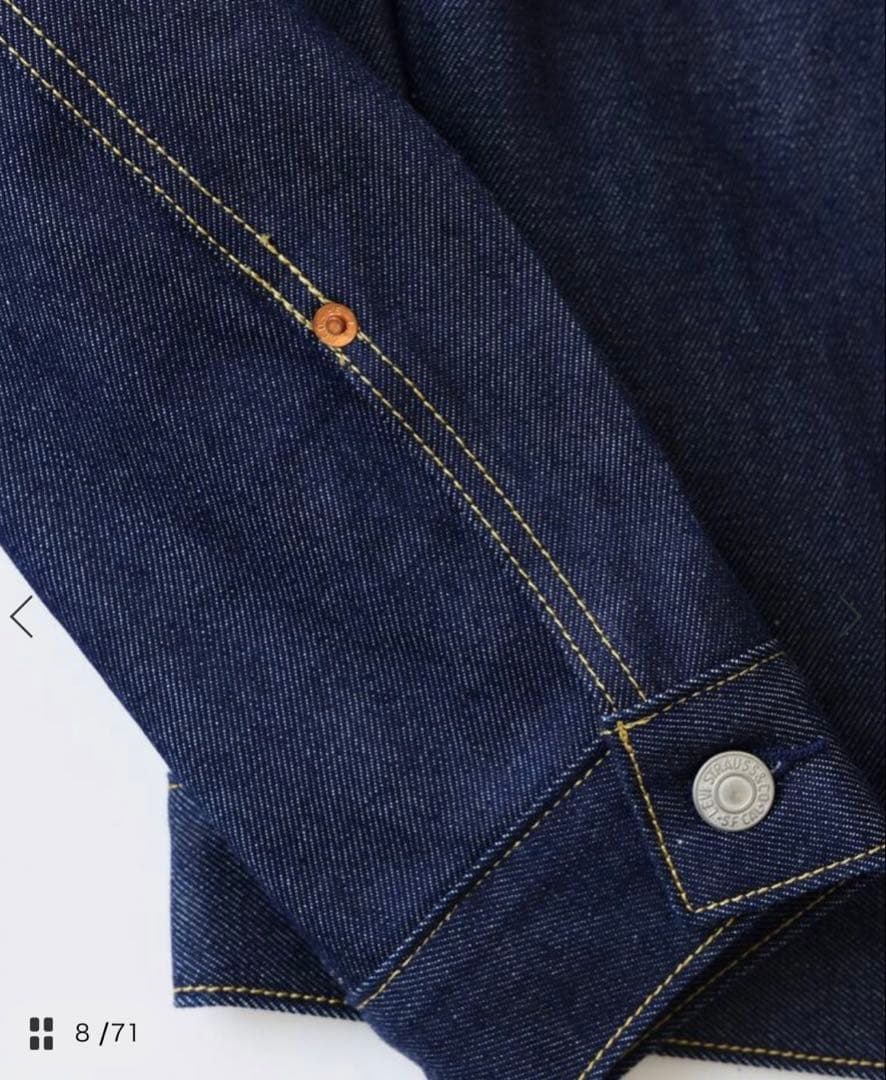 Levi’s(R) / 別注 TYPE１ リジッド トラッカージャケット