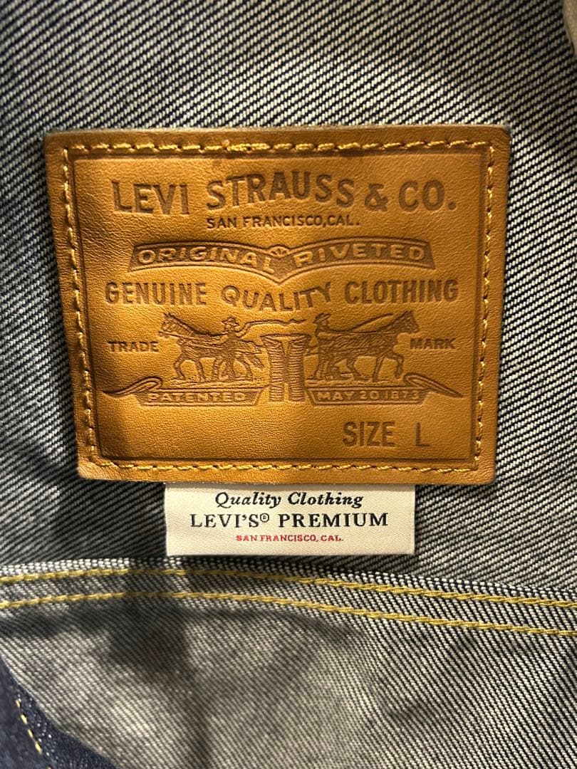Levi’s(R) / 別注 TYPE１ リジッド トラッカージャケット