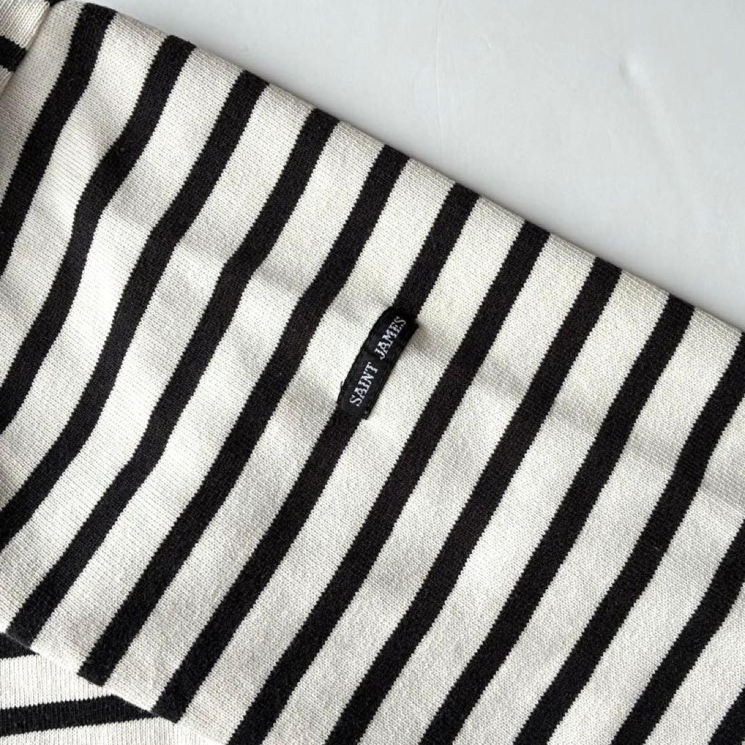 80s フランス製 T4 セントジェームス ウェッソン ボーダー バスクシャツ