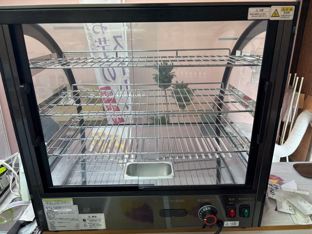 JCM 大型保温ショーケース ステンレス