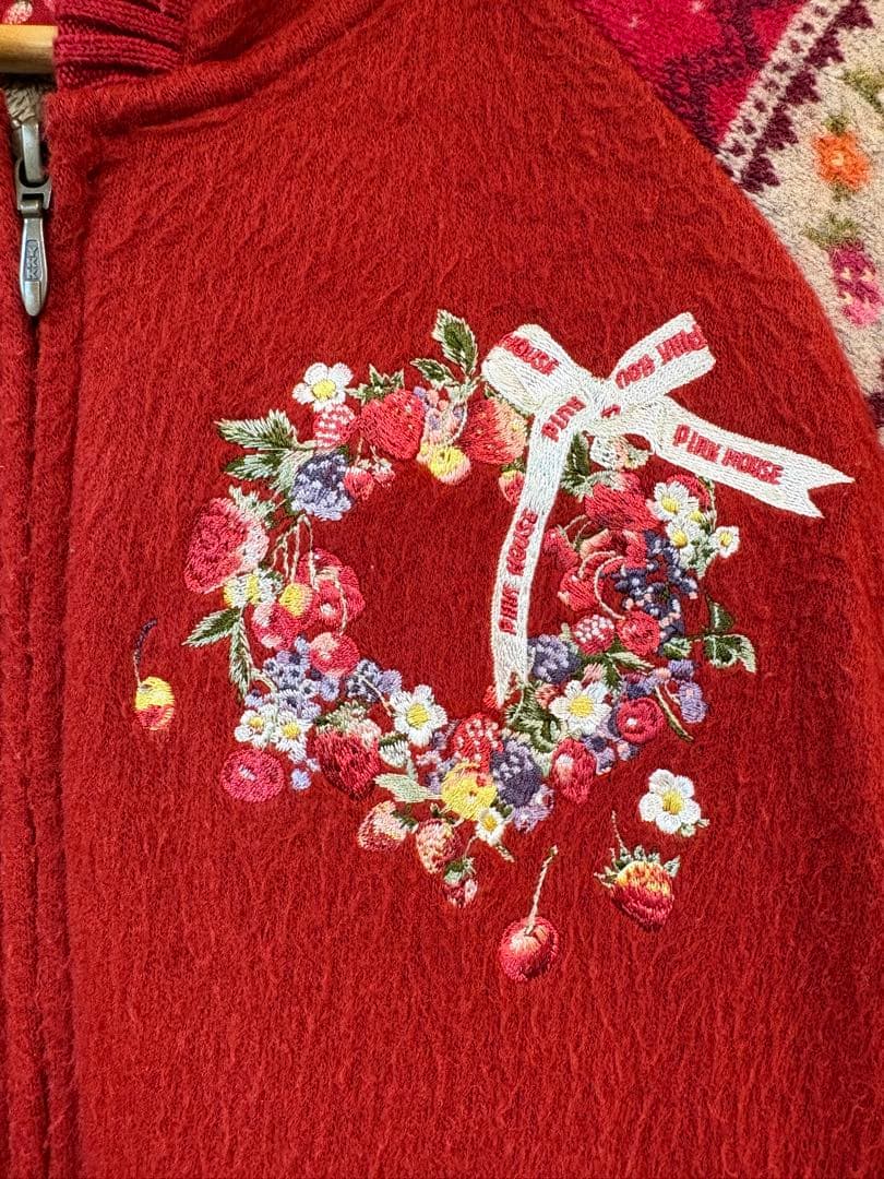 ピンクハウス☆pink house☆ストロベリー☆パーカー