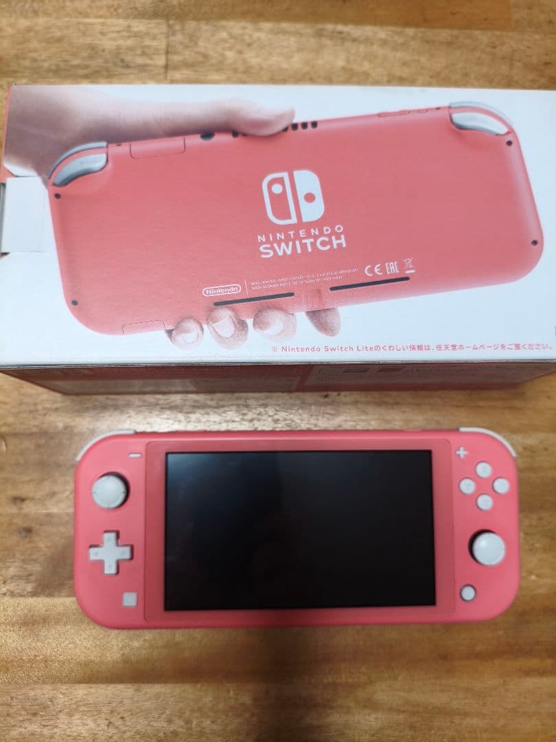 Nintendo Switch Lite ピンク 本体 箱充電器付き