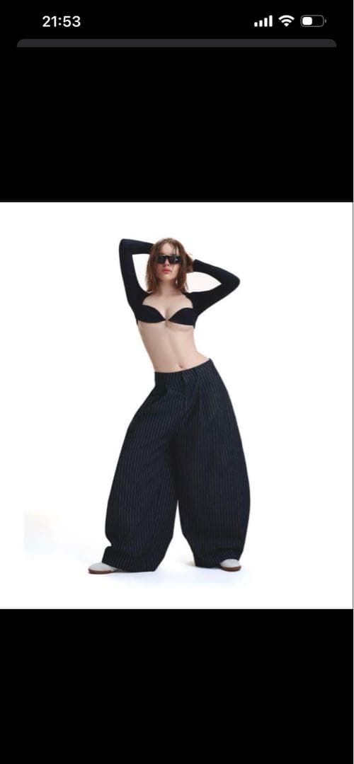 pushpushワイドストライプ