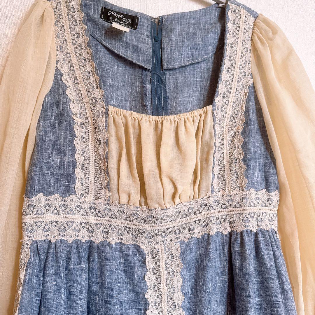 gunne sax ドレス　黒タグ