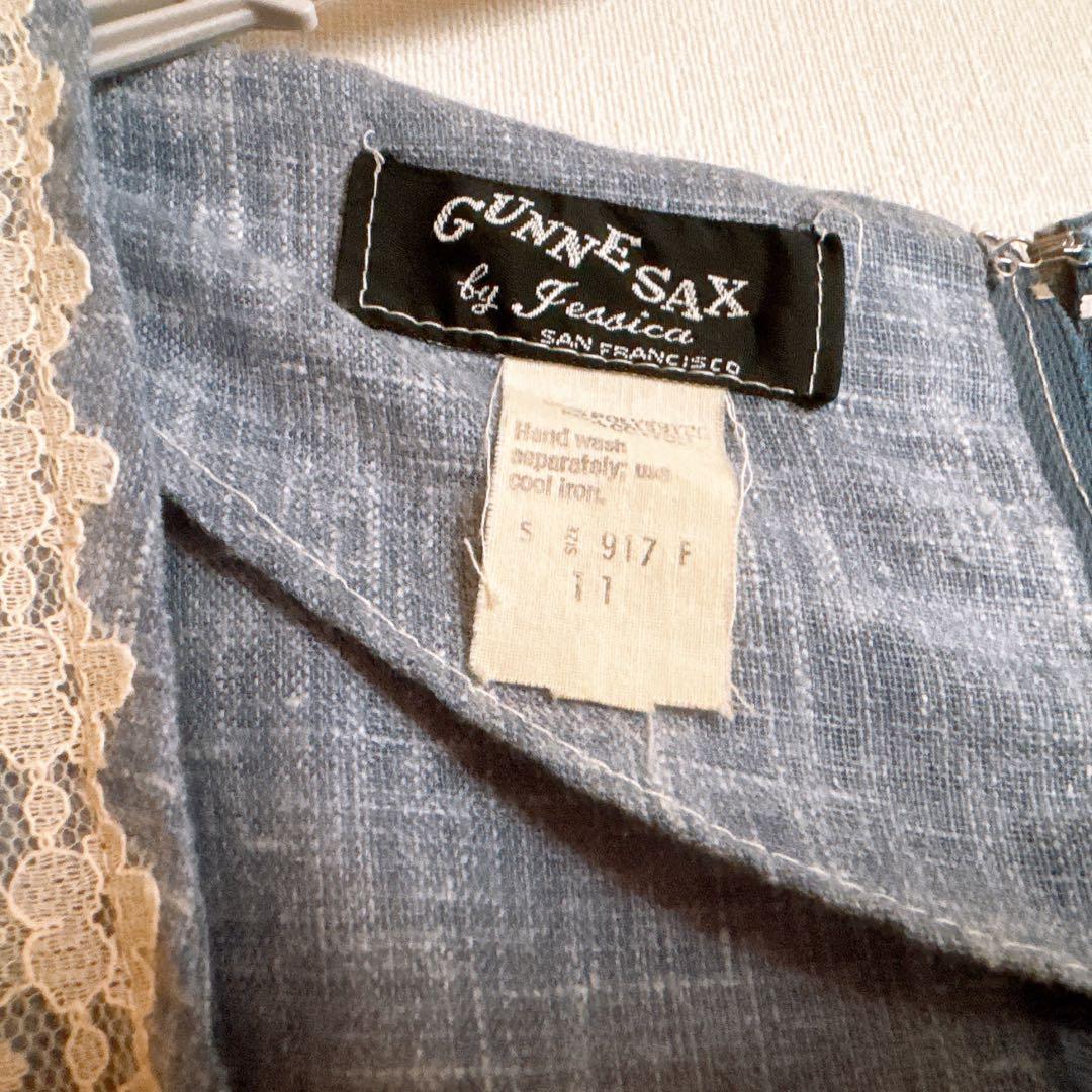 gunne sax ドレス　黒タグ