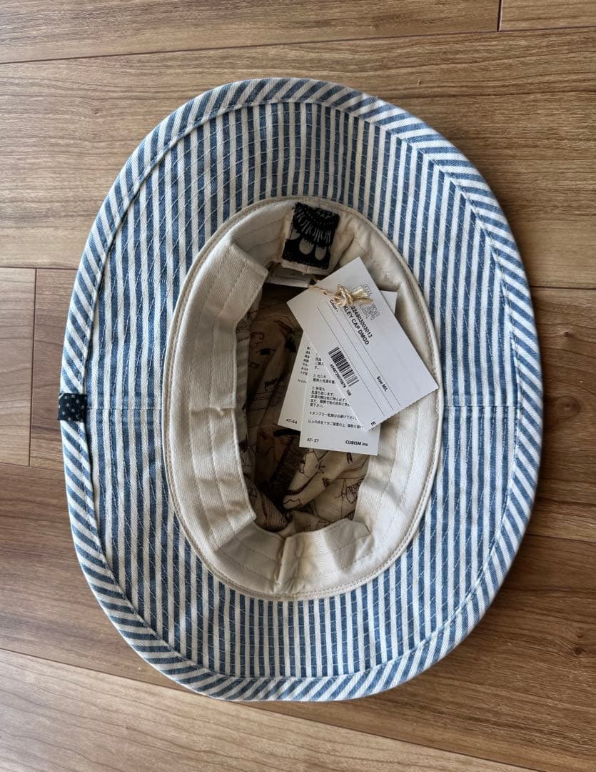 visvim BUCKLEY CAP DMGD ICT ヒッコリー