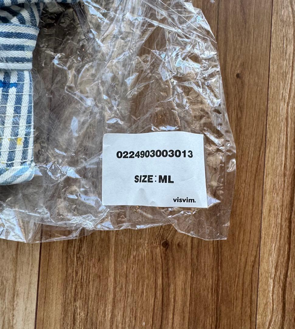 visvim BUCKLEY CAP DMGD ICT ヒッコリー