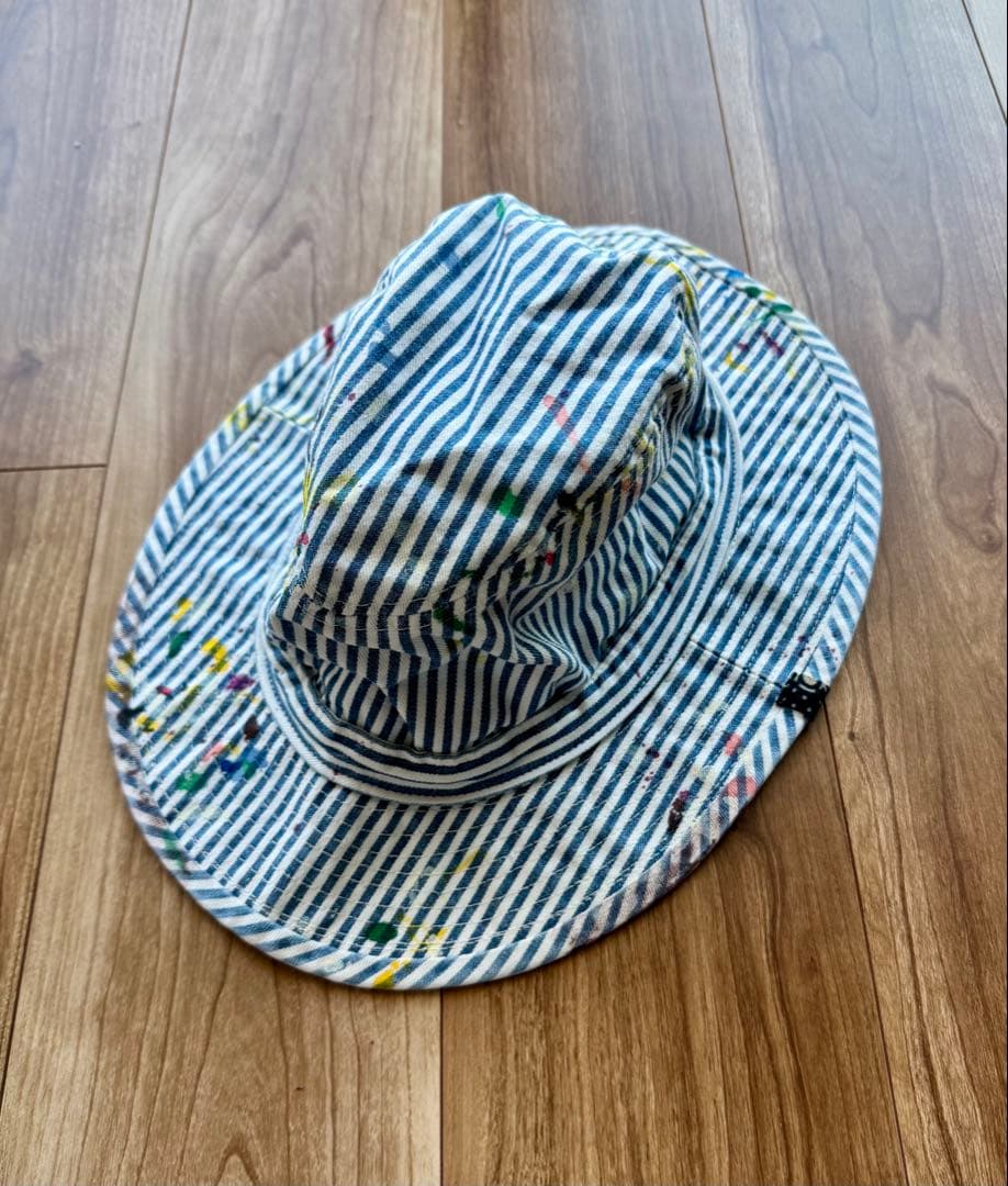visvim BUCKLEY CAP DMGD ICT ヒッコリー