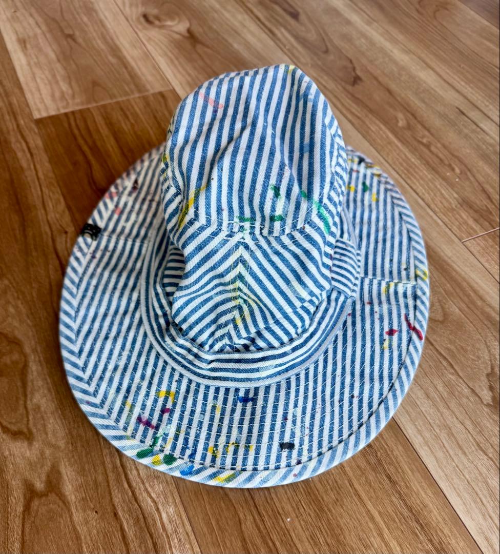 visvim BUCKLEY CAP DMGD ICT ヒッコリー