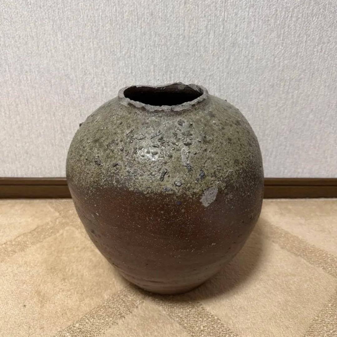 古丹波 壺 鎌倉時代 室町時代 備丹 窯印 古備前 古越前 古信楽 古美術 骨董