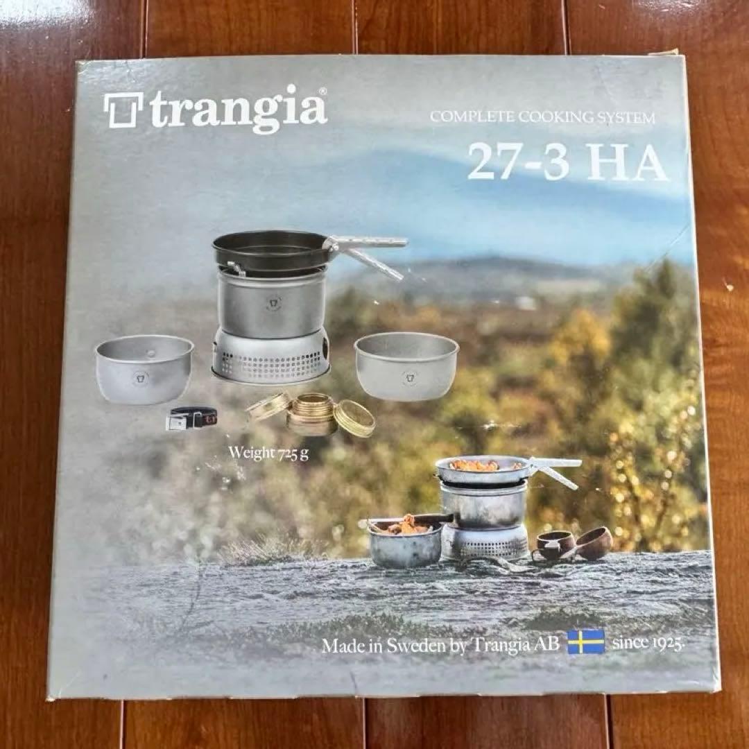 Trangia トランギア ストームクッカー　ハードアノダイズド & 純正バッグ