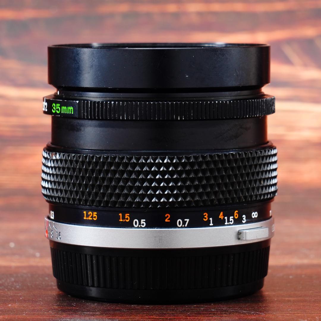 【整備＆テスト済】オリンパス Zuiko auto-w 35mm F2 427