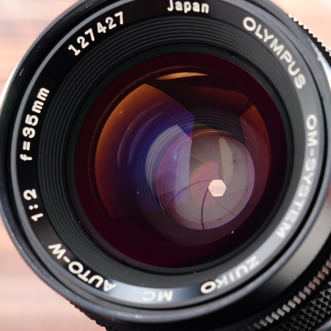 【整備＆テスト済】オリンパス Zuiko auto-w 35mm F2 427