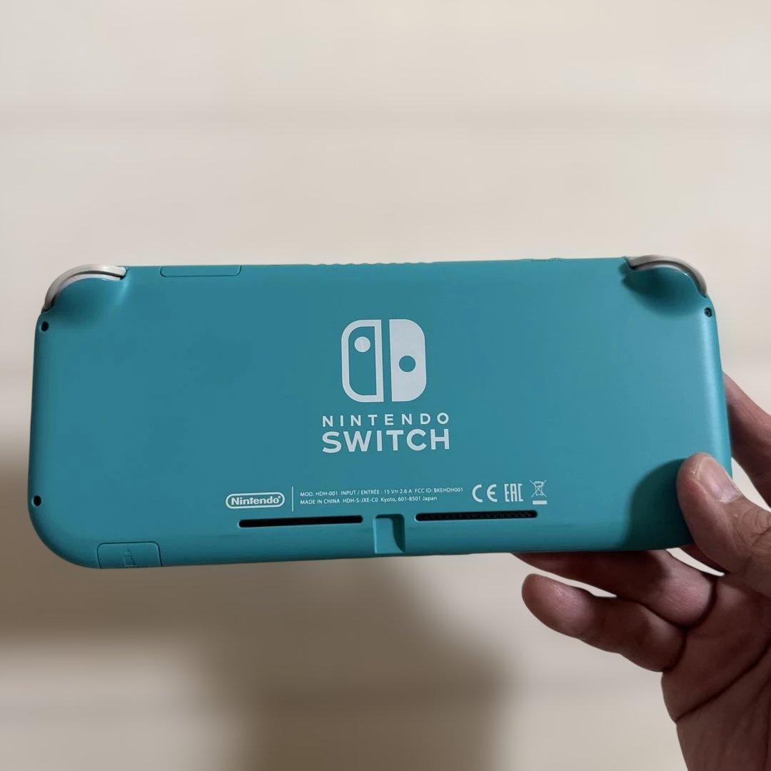 Nintendo Switch Lite ターコイズ　ACアダプターなし