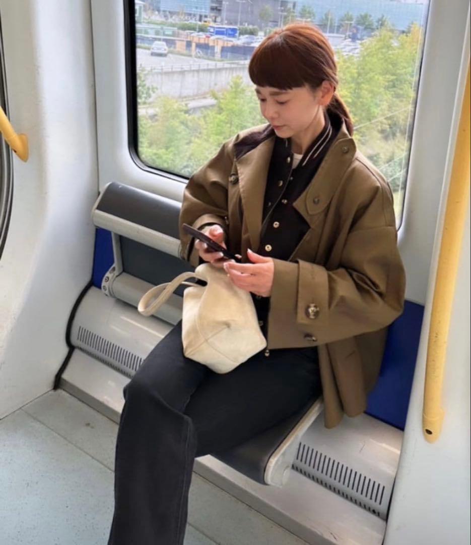 aLORS paris Blouson【Gabi-ガビ-】DarkBrown 0