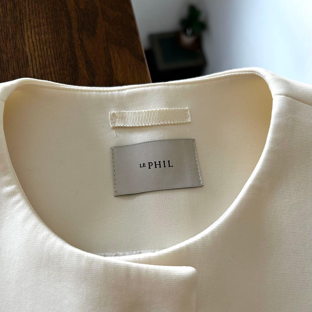 LE PHIL ルフィル♡スキューバジャージージャケット コート　ニット　完売