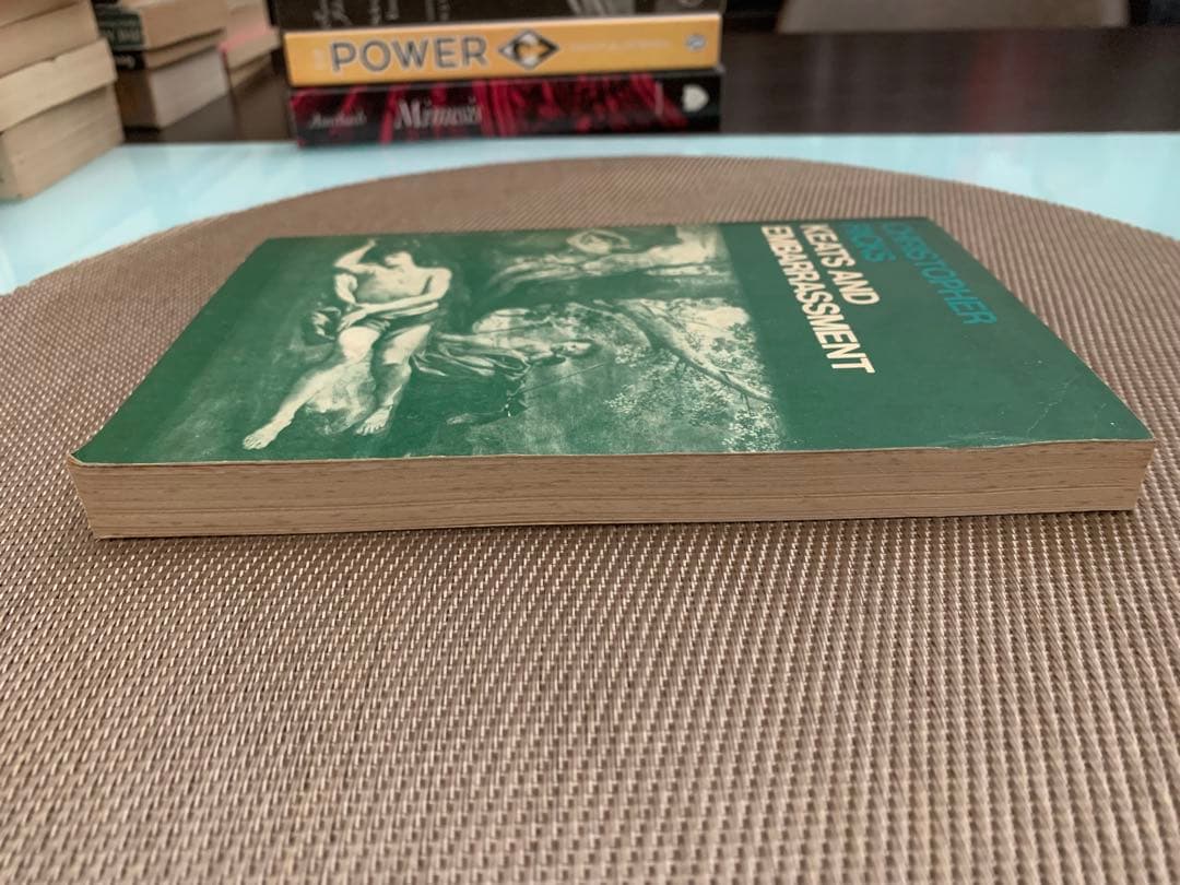 希少1974 KEATS AND EMBARRASSMENT