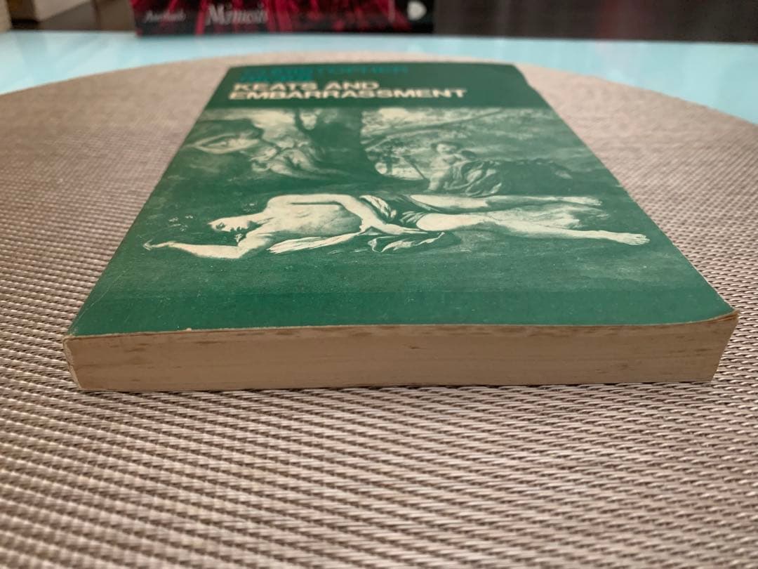 希少1974 KEATS AND EMBARRASSMENT